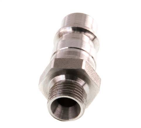 Stainless steel 306L DN 7.2 (Euro) Air Coupling Plug G 1/8 inch Male