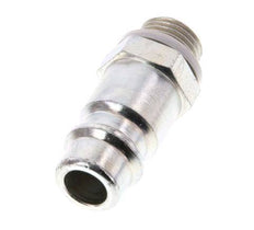 Hardened steel DN 7.2 (Euro) Air Coupling Plug G 1/8 inch Male [2 Pieces]