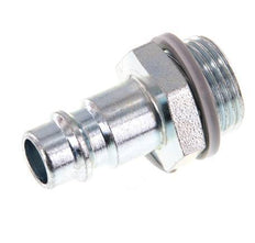 Hardened steel DN 7.2 (Euro) Air Coupling Plug G 3/8 inch Male [2 Pieces]