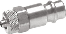 Nickel-plated Brass DN 7.2 (Euro) Air Coupling Plug 8x10 mm Union Nut [2 Pieces]