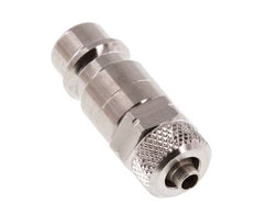 Stainless Steel 316L DN 7.2 (Euro) Air Coupling Plug 4x6 mm Union Nut