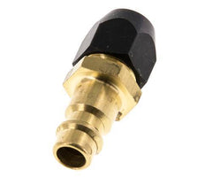 Brass DN 7.2 (Euro) Air Coupling Plug 4x10 mm Union Nut