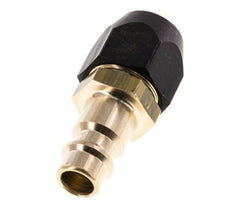 Brass DN 7.2 (Euro) Air Coupling Plug 6x12 mm Union Nut