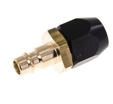 Brass DN 7.2 (Euro) Air Coupling Plug 8x14 mm Union Nut