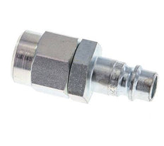 Hardened steel DN 7.2 (Euro) Air Coupling Plug 8x12 mm (streamline) Union Nut