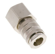 Nickel-plated Brass DN 10 Air Coupling Socket G 3/4 inch Female