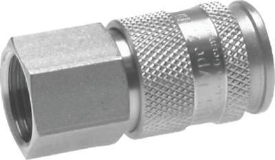 Stainless steel DN 10 Air Coupling Socket G 3/8 inch Female