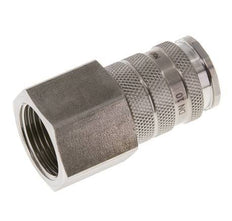 Stainless steel DN 10 Air Coupling Socket G 3/4 inch Female Double Shut-Off
