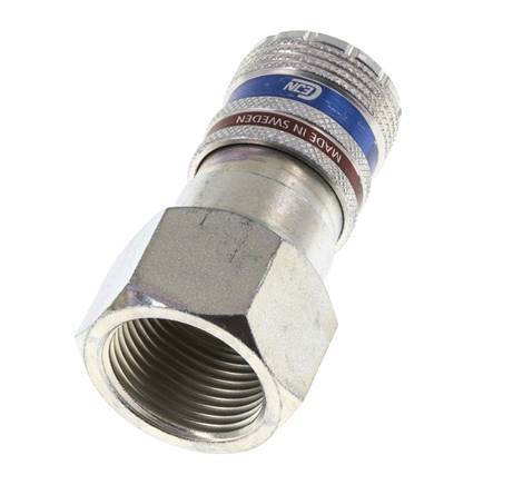 Steel/brass DN 10.4 Safety Air Coupling Socket G 3/4 inch Female