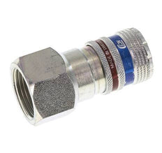 Steel/brass DN 10.4 Safety Air Coupling Socket G 3/4 inch Female