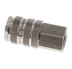 Stainless Steel 316L DN 10 Air Coupling Socket G 1/2 inch Female