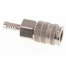 Nickel-plated Brass DN 10 Air Coupling Socket 9 mm Hose Pillar