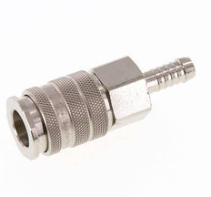 Nickel-plated Brass DN 10 Air Coupling Socket 9 mm Hose Pillar