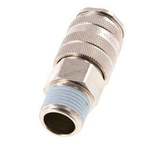 Nickel-plated Brass DN 10 Air Coupling Socket R 1/2 inch Male