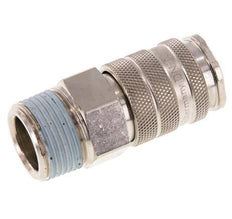 Nickel-plated Brass DN 10 Air Coupling Socket R 3/4 inch Male