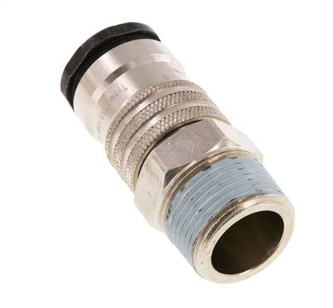 Steel/brass DN 10 Air Coupling Socket R 1/2 inch Male
