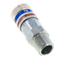 Steel/brass DN 10.4 Safety Air Coupling Socket R 1/2 inch Male