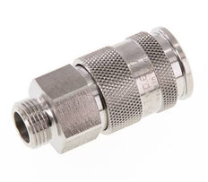 Stainless Steel 316L DN 10 Air Coupling Socket G 3/8 inch Male