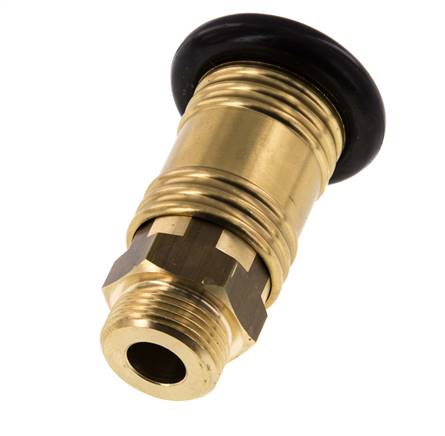 Brass DN 12 Air Coupling Socket G 3/4 inch Male