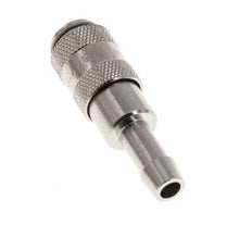 Nickel-plated Brass DN 2.7 (Micro) Air Coupling Socket 5 mm Hose Pillar