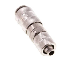 Stainless Steel 316L DN 2.7 (Micro) Air Coupling Socket 4x6 mm Union Nut Double Shut-Off