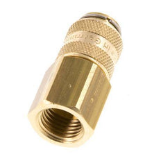 Brass DN 5 Air Coupling Socket G 1/4 inch Female