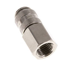 Nickel-plated Brass DN 5 Air Coupling Socket G 1/4 inch Female