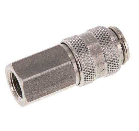 Stainless steel DN 5 Air Coupling Socket G 1/8 inch Female