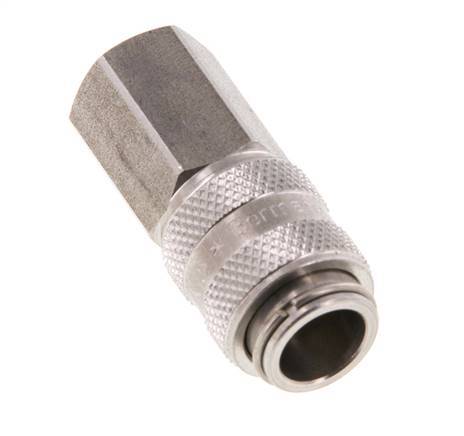 Stainless steel DN 5 Air Coupling Socket G 1/8 inch Female