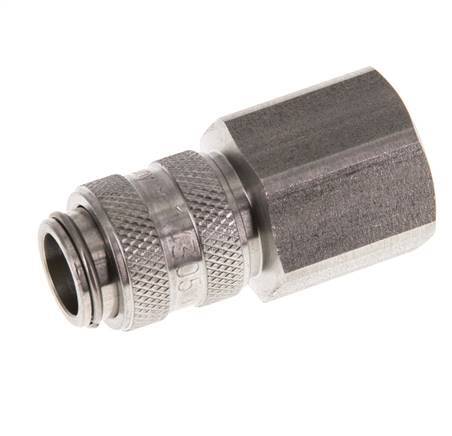Stainless steel DN 5 Air Coupling Socket G 3/8 inch Female