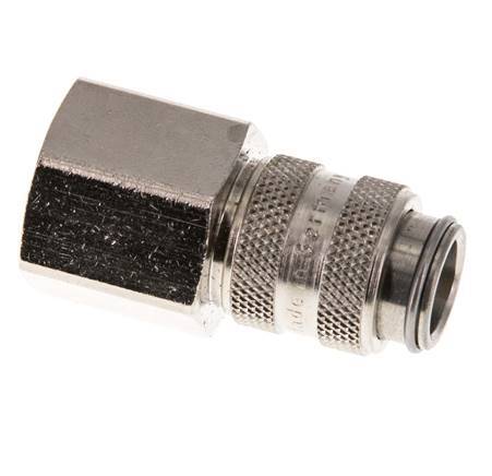 Hardened steel DN 5 Air Coupling Socket G 3/8 inch Female