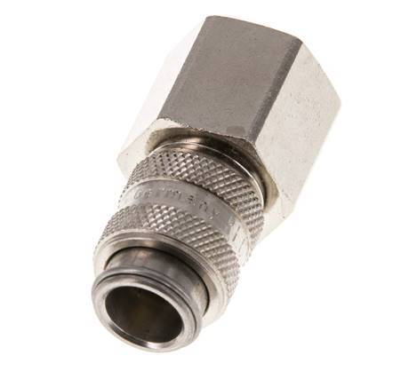 Hardened steel DN 5 Air Coupling Socket G 3/8 inch Female