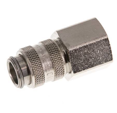 Hardened steel DN 5 Air Coupling Socket G 3/8 inch Female