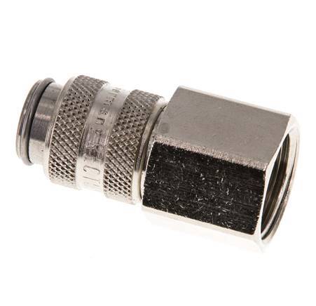 Hardened steel DN 5 Air Coupling Socket G 3/8 inch Female