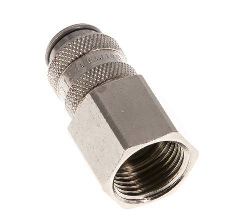 Hardened steel DN 5 Air Coupling Socket G 3/8 inch Female