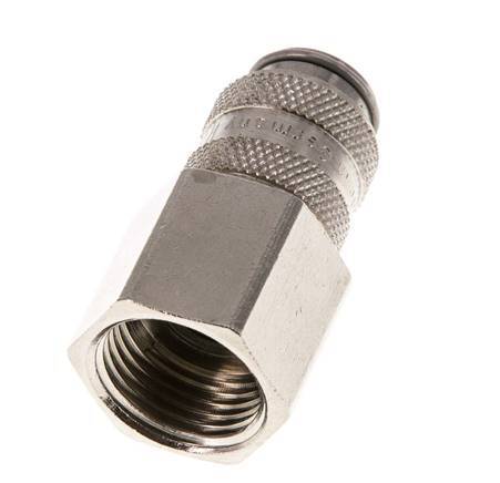 Hardened steel DN 5 Air Coupling Socket G 3/8 inch Female