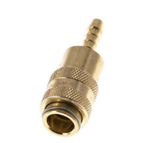 Brass DN 5 Air Coupling Socket 4 mm Hose Pillar