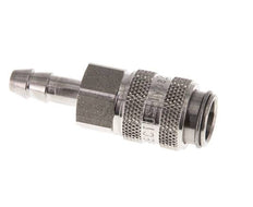 Stainless Steel 316L DN 5 Air Coupling Socket 4 mm Hose Pillar