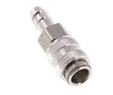 Stainless Steel 316L DN 5 Air Coupling Socket 8 mm Hose Pillar