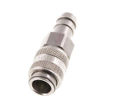 Stainless Steel 316L DN 5 Air Coupling Socket 9 mm Hose Pillar