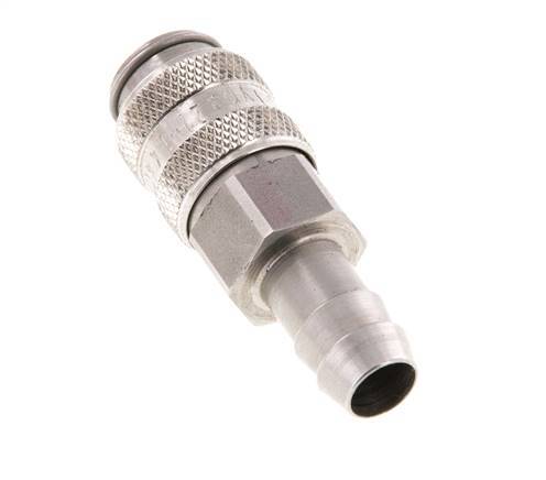 Stainless Steel 316L DN 5 Air Coupling Socket 9 mm Hose Pillar