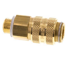 Brass DN 5 Air Coupling Socket G 1/8 inch Male