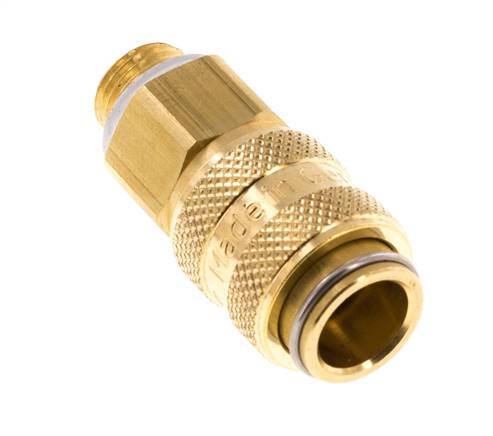 Brass DN 5 Air Coupling Socket G 1/8 inch Male