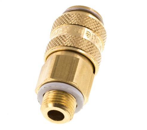 Brass DN 5 Air Coupling Socket G 1/8 inch Male