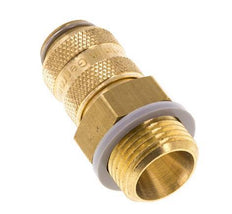 Brass DN 5 Air Coupling Socket G 3/8 inch Male