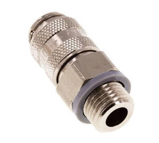 Nickel-plated Brass DN 5 Air Coupling Socket G 1/4 inch Male