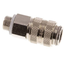 Nickel-plated Brass DN 5 Air Coupling Socket G 1/8 inch Male