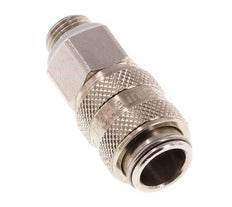Nickel-plated Brass DN 5 Air Coupling Socket G 1/8 inch Male