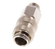 Nickel-plated Brass DN 5 Air Coupling Socket G 1/8 inch Male