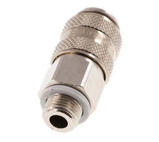 Nickel-plated Brass DN 5 Air Coupling Socket G 1/8 inch Male